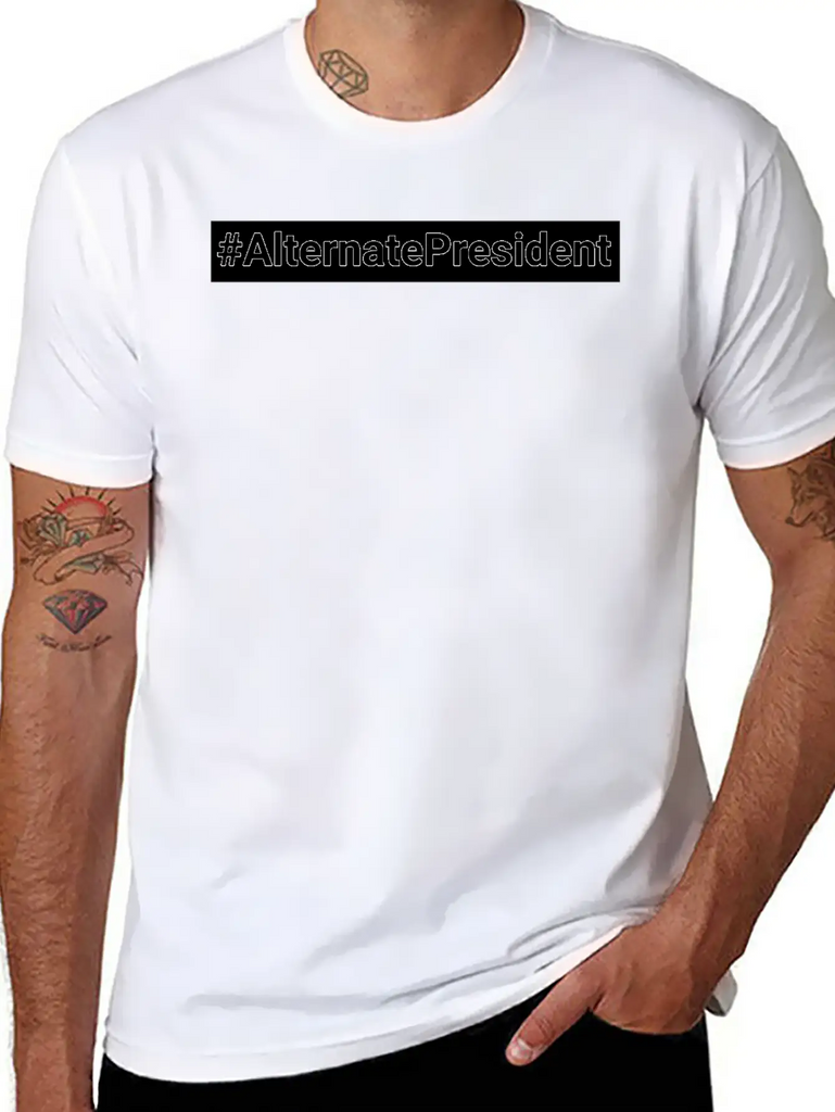 #Alternate President Classic Fit Graphic Tee For Daily Comfort – Unisex Cotton Shirt