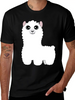 #cute Llama Classic Crew Neck Graphic Tee – Everyday Minimal Look
