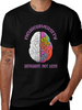 "Different, Not Less" Neurodiversity Classic Fit Graphic Tee For Daily Comfort – Unisex Cotton Shirt