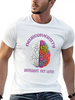"Different, Not Less" Neurodiversity Classic Fit Graphic Tee For Daily Comfort – Unisex Cotton Shirt