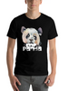 "MR PANDA" | Colorful Artistic Panda Painting Classic Crew Neck Graphic Tee – Everyday Minimal Look