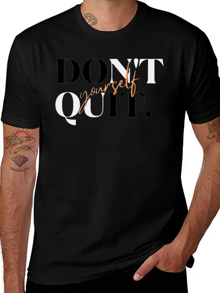 "Persist And Prevail: Embrace Your Journey" Unisex Short Sleeve Soft Cotton T-Shirt – Casual Everyday Wear